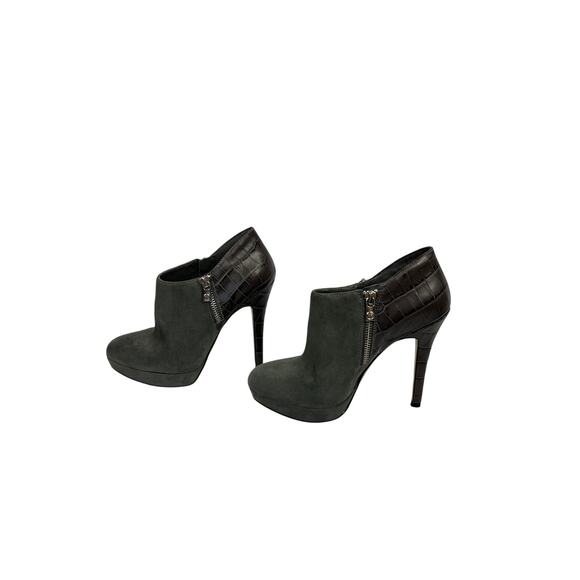 Michael Kors Dark slate Suede Bootie - Picture 4 of 9